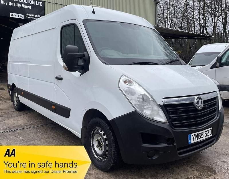 White Used 2015 Vauxhall Movano S Van | £4,495 (Expensive) - Image 1/3