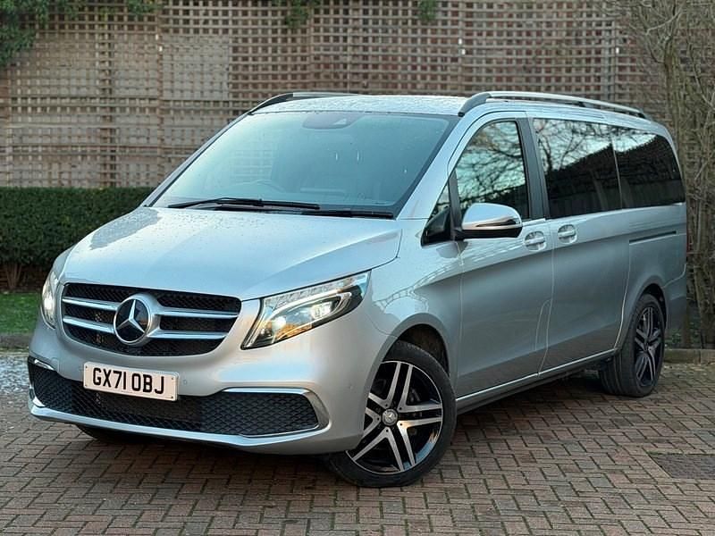 Used Mercedes V220 2021 Silver MPV