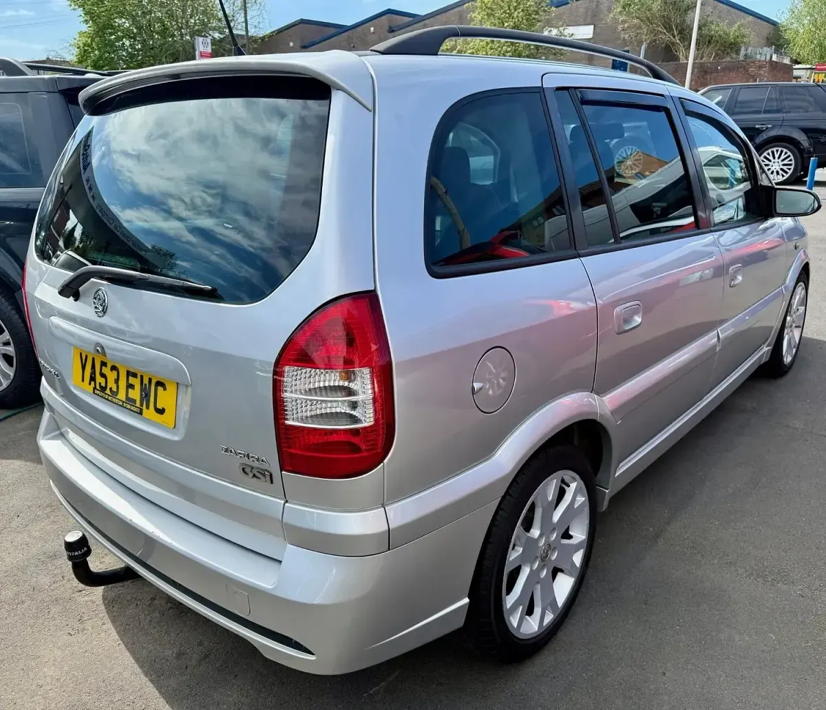 Used Vauxhall Zafira 2003 Silver MPV