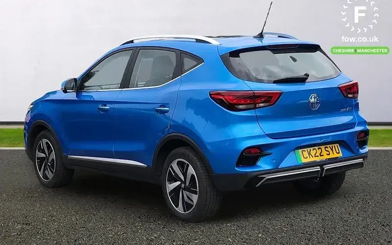 Usado MG ZS Trophy 130 kW (177 HP) 2022 Azul SUV