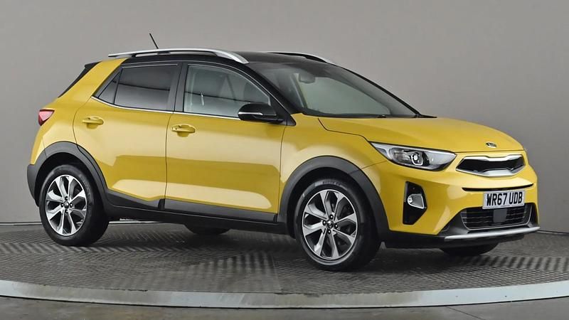 Used Kia Stonic First Edition 118 HP (86 kW) 2017 Yellow SUV