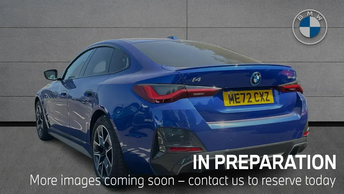 Used BMW i4 M Sport 246 kW (335 HP) 2022 Blue Sedan