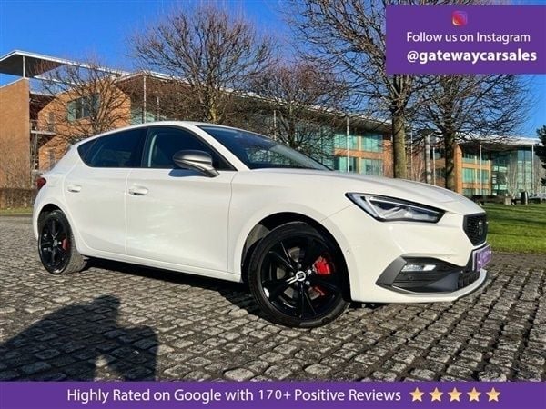 White Used 2021 Seat Leon FR Hatchback | £14,394 (A bit pricey) - Image 1/1