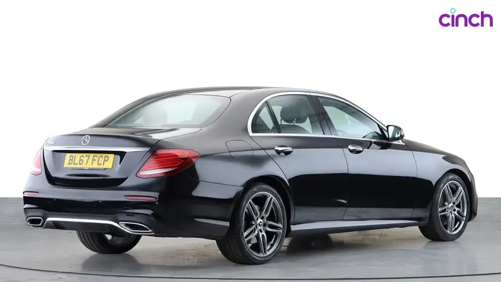 Used Mercedes E350 AMG Line Premium Plus 2017 Black Sedan