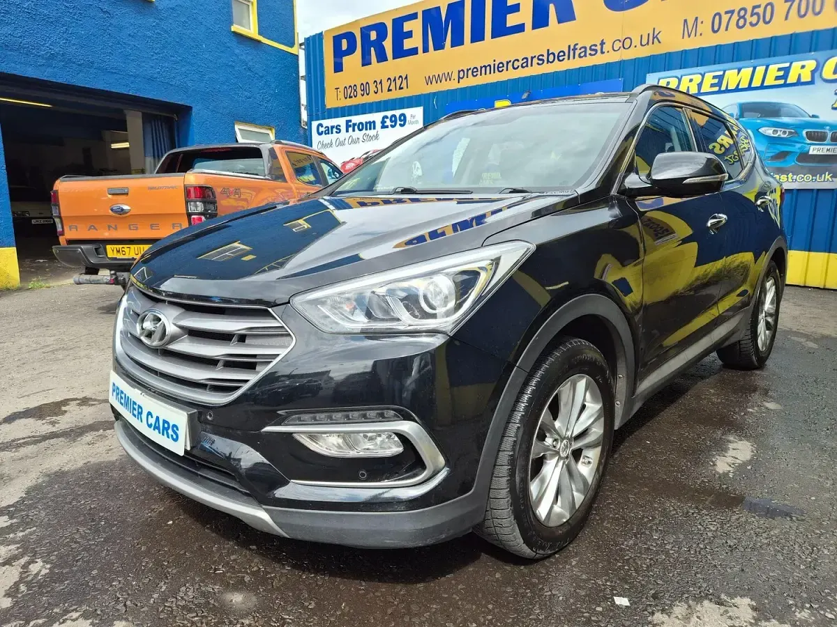 Used Hyundai Santa Fe Premium 2016 Black SUV