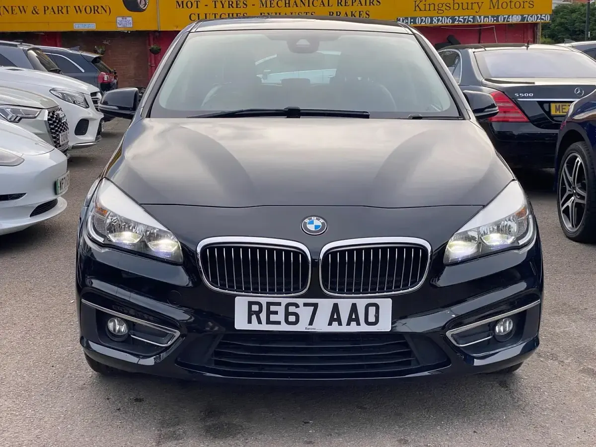 Used BMW 218 Luxury Line 2017 Black Hatchback