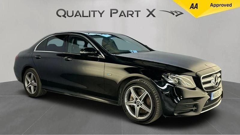 Black Used 2019 Mercedes E300 AMG line Sedan | £16,350 (Fair price) - Image 1/4