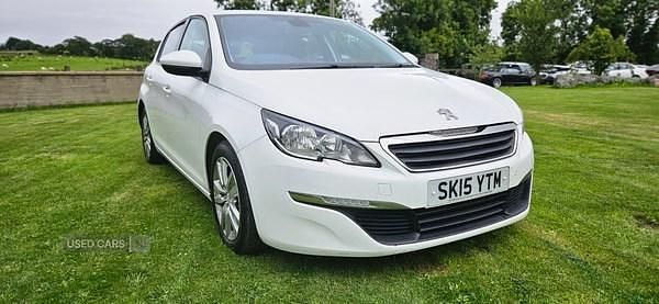 White Used 2015 Peugeot 308 Active Hatchback | £3,295 (Fair price) - Image 1/4