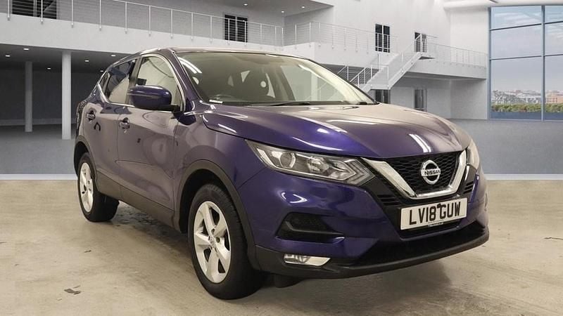 Used Nissan Qashqai Acenta 2018 Ink blue pearl SUV