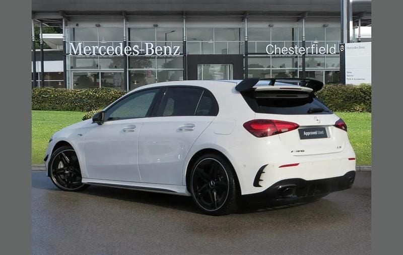 Used Mercedes A35 AMG Premium Plus 320 HP (235 kW) 2023 White Hatchback