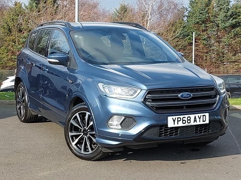 Used Ford Kuga ST-Line 150 HP (110 kW) 2018 Blue SUV