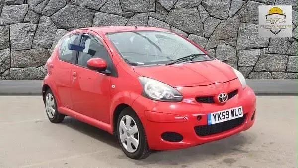 Used Toyota Aygo 2009 Red Hatchback