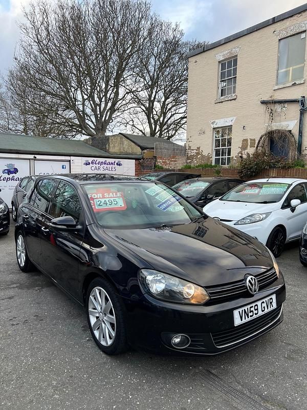 Used VW Golf VI GT 2009 Black Hatchback