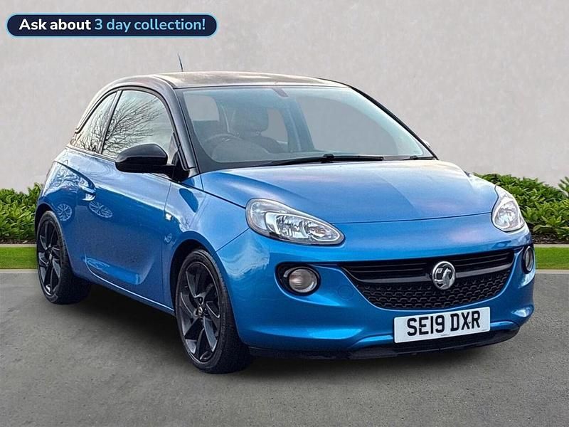 Used Vauxhall Adam 70 HP (51 kW) 2019 Blue Hatchback