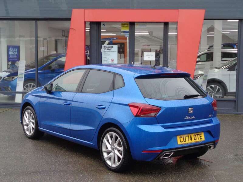 Used Seat Ibiza FR 114 HP (83 kW) 2024 Blue Hatchback