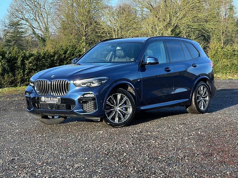Blue Used 2021 BMW X5 M Sport SUV | £38,799 (Super price) - Image 1/2