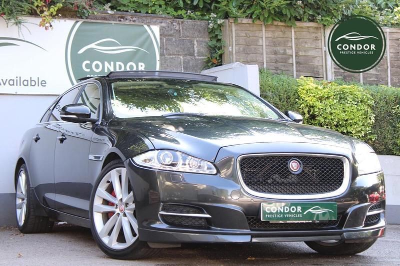 Grey Used 2015 Jaguar XJ Portfolio Sedan | £17,995 (Fair price) - Image 1/3