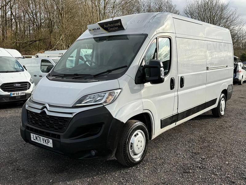 Used Citroën Relay 140 HP (102 kW) 2021 White Van
