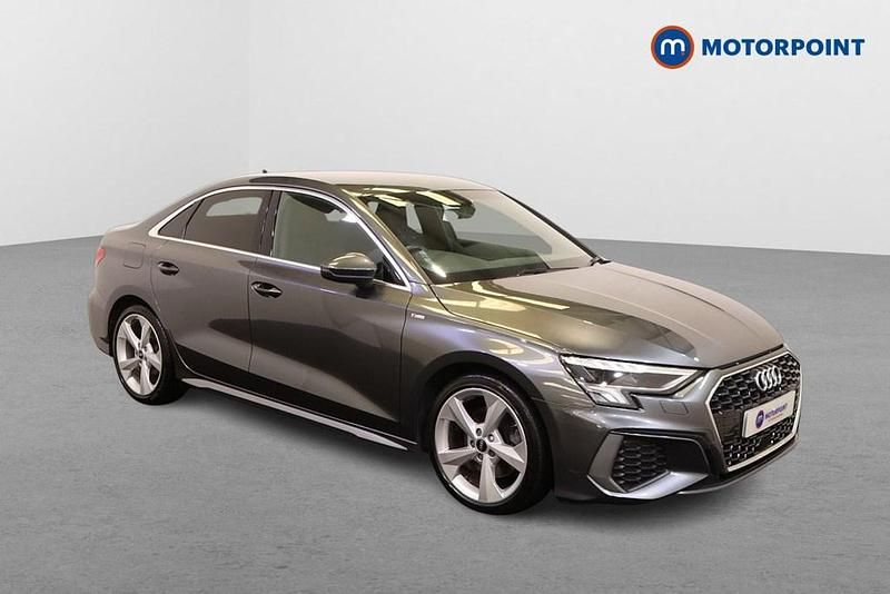 Grey Used 2020 Audi A3 S-Line Sedan | £19,349 (Fair price) - Image 1/4