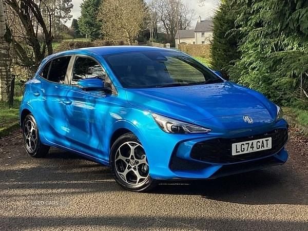Used MG MG3 Trophy 194 HP (142 kW) 2025 Blue Hatchback