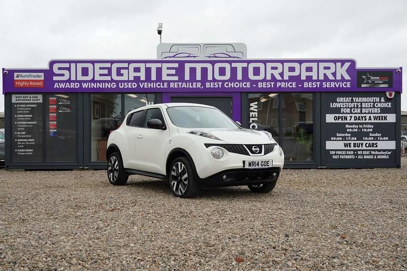 White Used 2014 Nissan Juke N-TEC SUV | £6,350 (Fair price) - Image 1/1