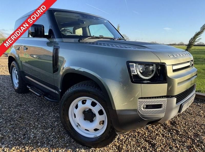 Green Used 2021 Land Rover Defender SE Estate | £41,900 (Super price) - Image 1/4