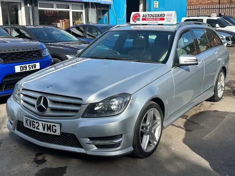 Used Mercedes C220 AMG 170 HP (125 kW) 2012 Silver Estate