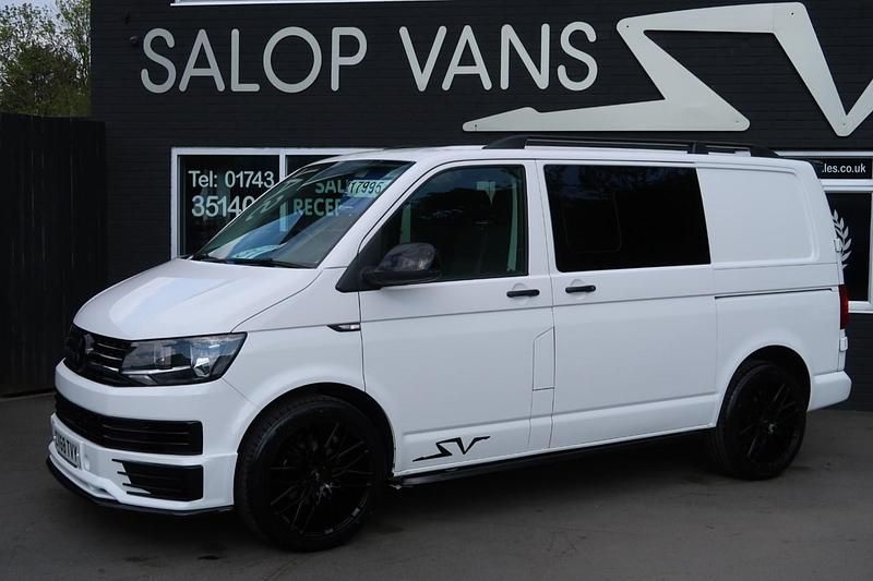 Used VW T6 Startline 102 HP (75 kW) 2018 White Van