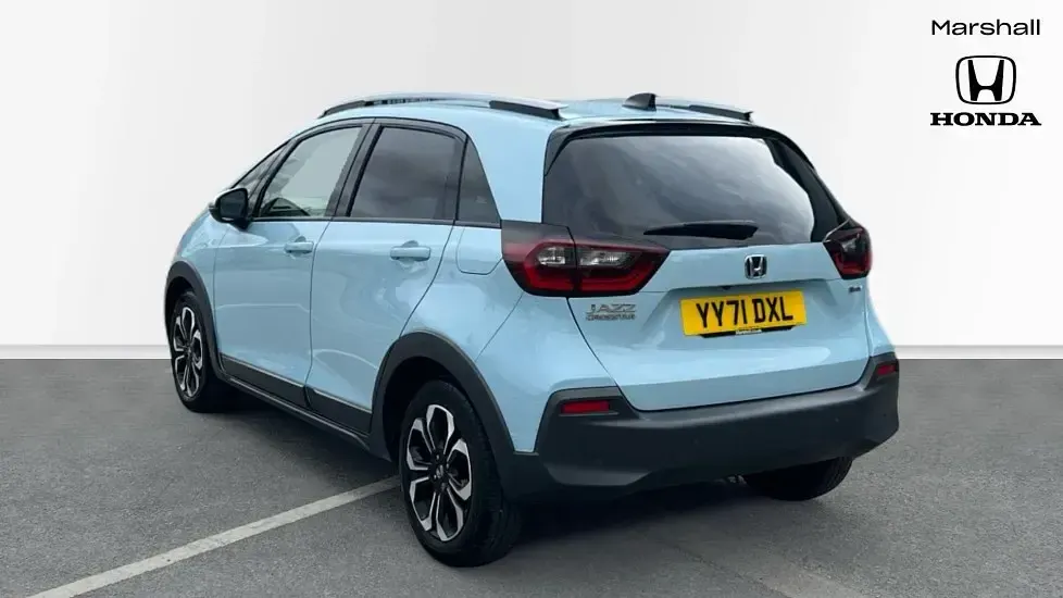 Used Honda Jazz EX 109 HP (80 kW) 2021 Blue Hatchback