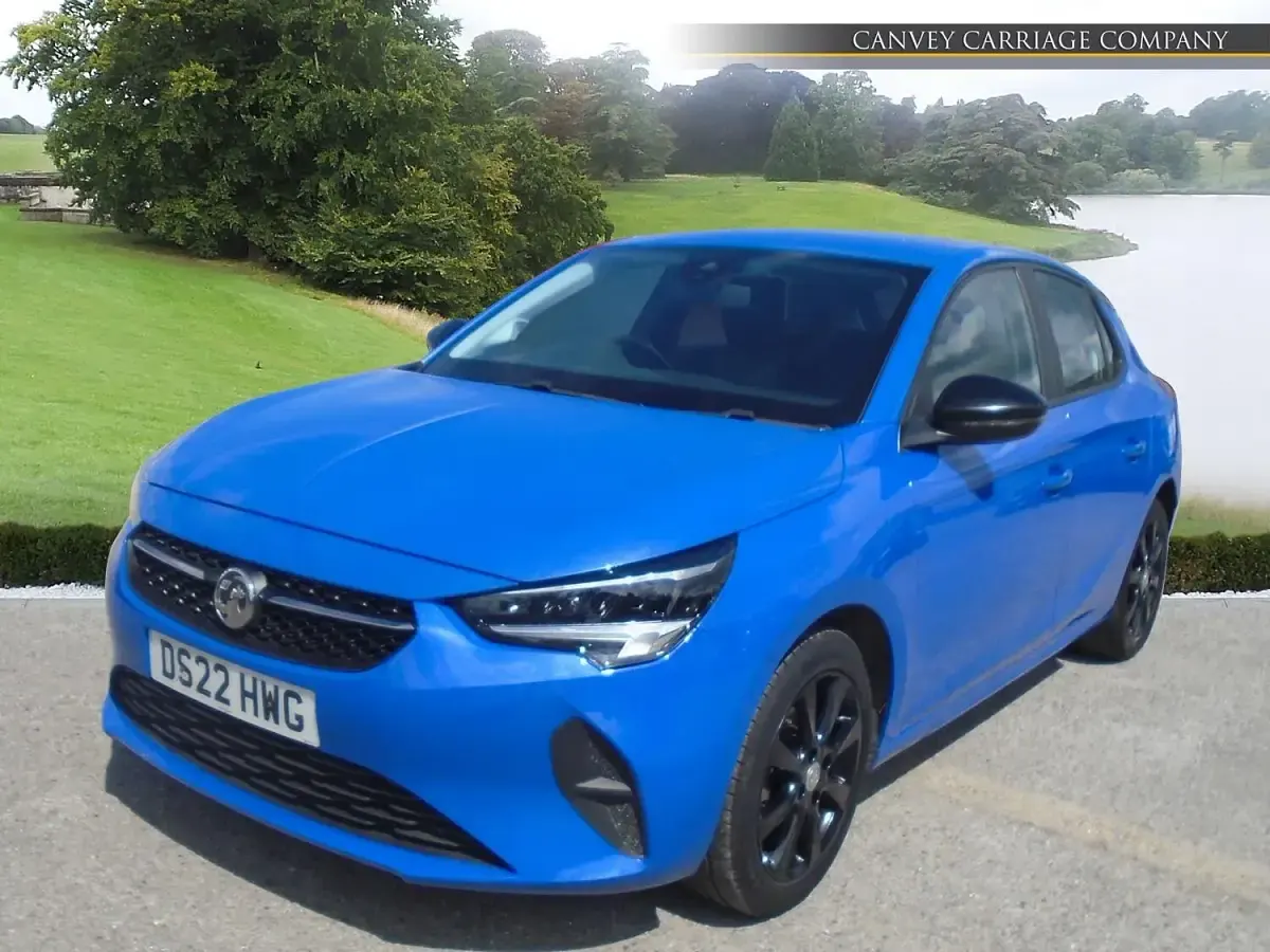 Used Vauxhall Corsa Edition 75 HP (55 kW) 2022 Blue Hatchback