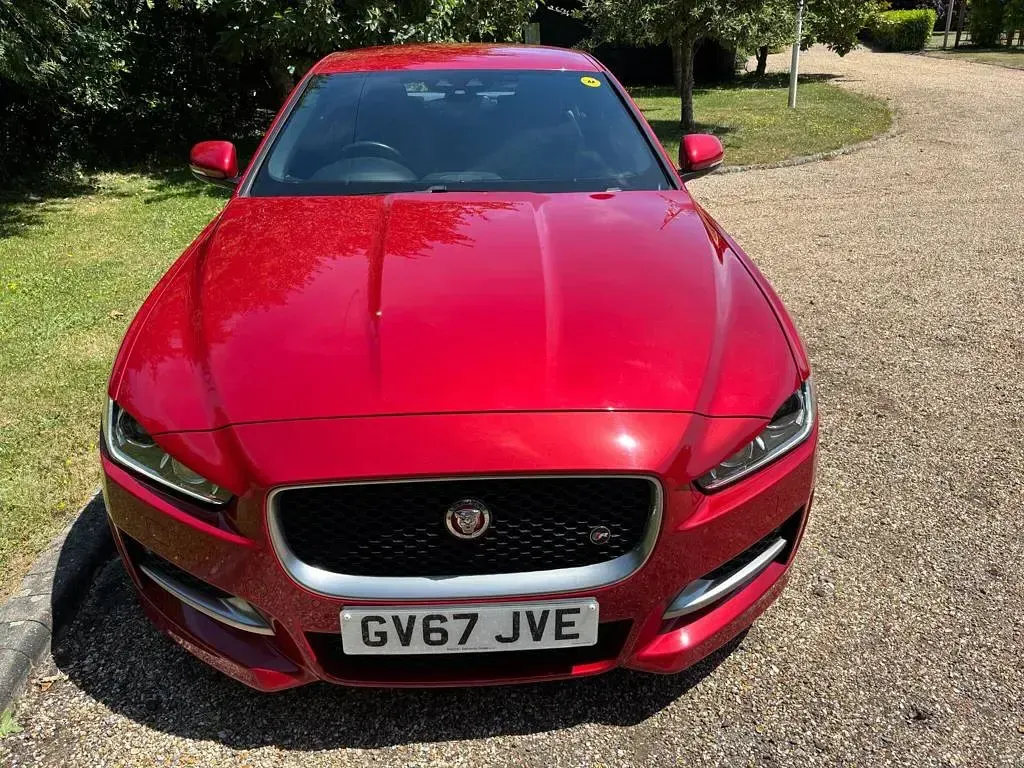 Used Jaguar XE R-Sport 2018 Red Sedan