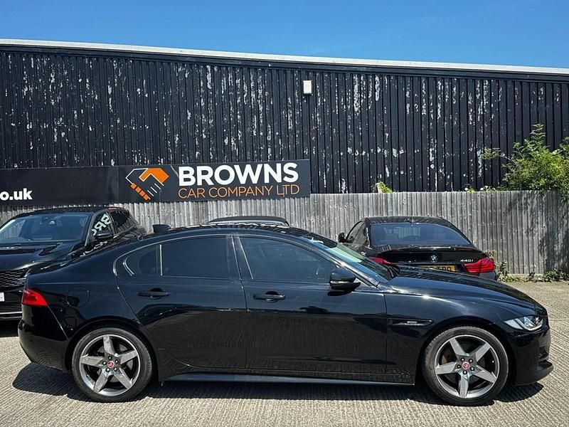 Used Jaguar XE R-Sport 2017 Black Sedan