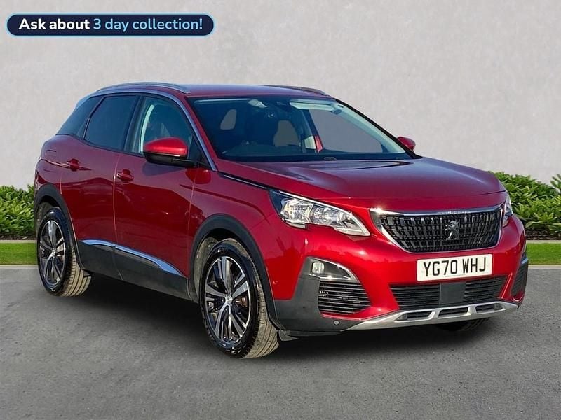Used Peugeot 3008 Allure 131 HP (96 kW) 2021 Red SUV