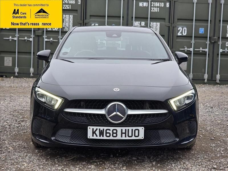 Used Mercedes A180 136 HP (100 kW) 2018 Black Hatchback