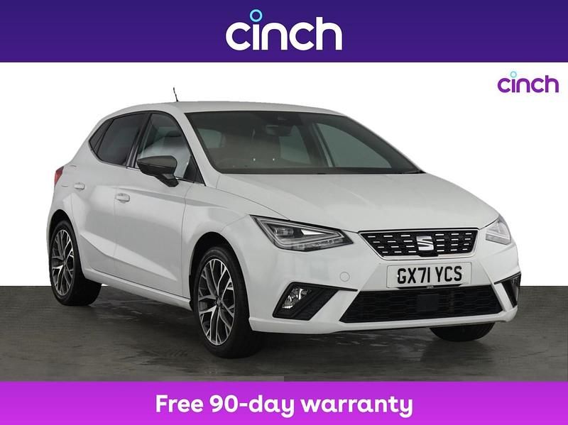 White Used 2021 Seat Ibiza XCELLENCE Hatchback | £13,599 (Fair price) - Image 1/3