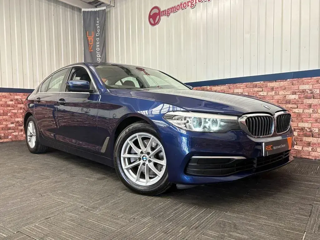 Used BMW 520 Comfort Edition 190 HP (139 kW) 2019 Blue Sedan