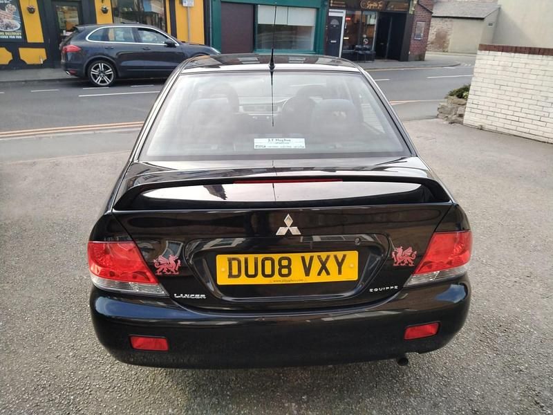 Used Mitsubishi Lancer 117 HP (86 kW) 2008 Black Sedan