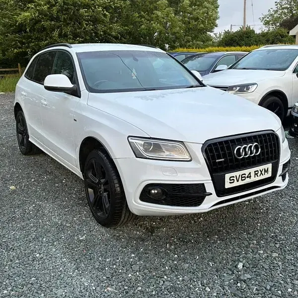 Used Audi Q5 S-line plus 190 HP (139 kW) 2014 White SUV