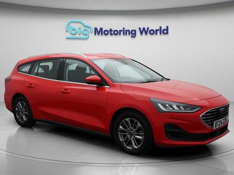 Red Used 2024 Ford Focus Titanium Estate | £18,500 (Fair price) - Image 1/4