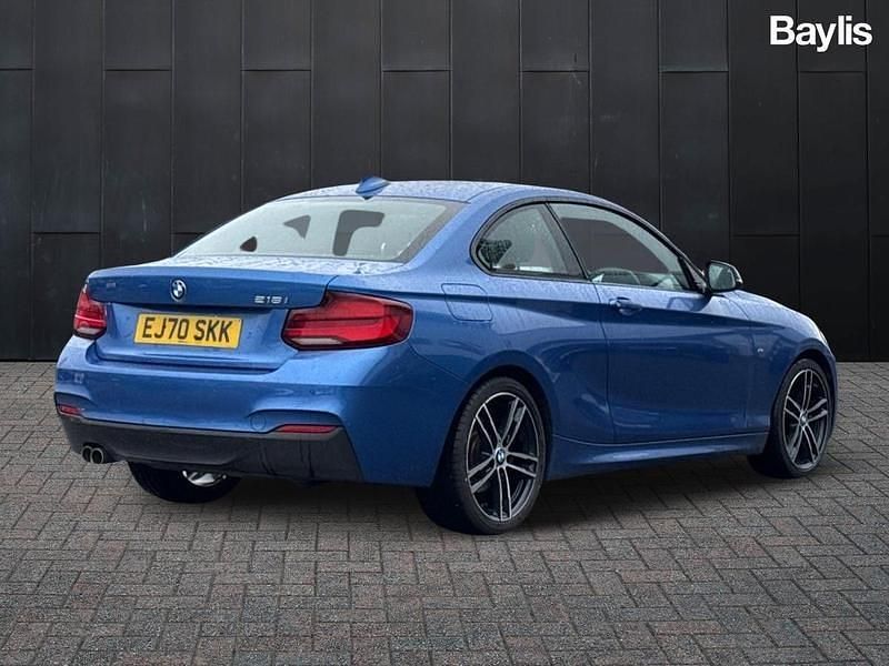 Used BMW 218 M Sport 136 HP (100 kW) 2020 Blue Coupe