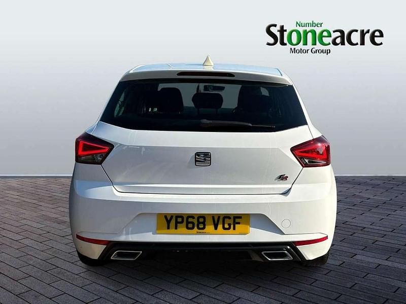 Used Seat Ibiza FR 95 HP (69 kW) 2018 White Hatchback