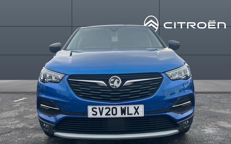 Used Vauxhall Grandland X SRi 131 HP (96 kW) 2020 Blue SUV