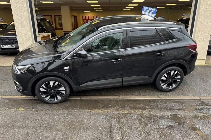 Used Vauxhall Grandland X Edition 130 HP (95 kW) 2021 Black SUV
