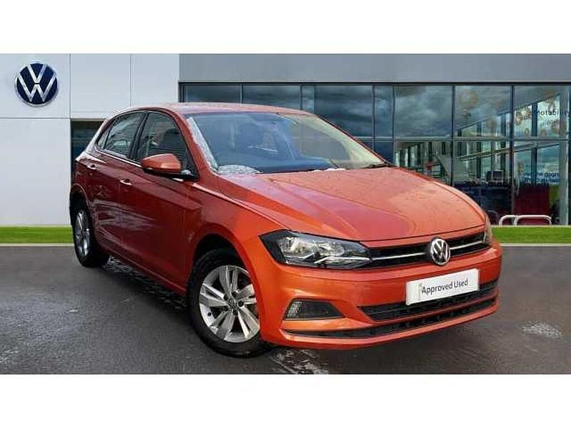 Used VW Polo SE 80 HP (58 kW) 2020 Energetic orange metallic Hatchback