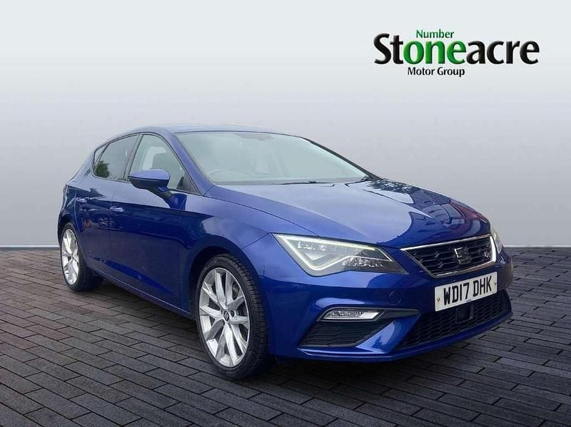Blue Used 2017 Seat Leon FR Hatchback | £7,995 (Fair price) - Image 1/4