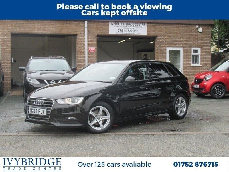 Black Used 2016 Audi A3 Sportback Design Hatchback | £5,375 (Fair price) - Image 1/3