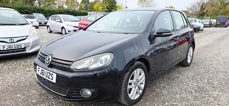 Used VW Golf VII 2012 Black Hatchback