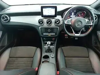 Used Mercedes CLA180 AMG line 122 HP (89 kW) 2018 White Sedan