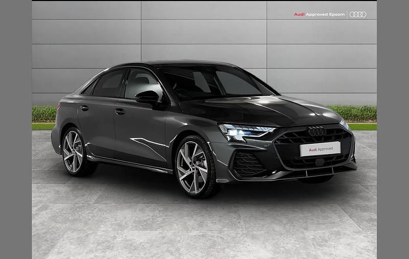 Used Audi A3 Black Edition 150 HP (110 kW) 2024 Grey Sedan