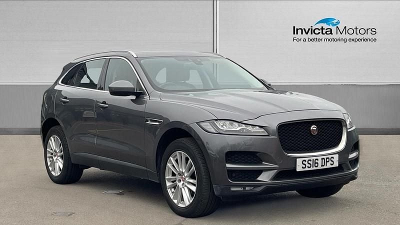 Grey Used 2016 Jaguar F-Pace Portfolio SUV | £10,000 (Good price) - Image 1/4